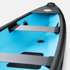 Story Canoa Gonfiabile 4 Persone 490 cm Dropstitch Blu vista 5