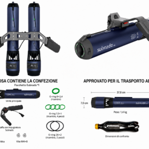 Scooter subacqueo Waydoo Subnado, vista laterale