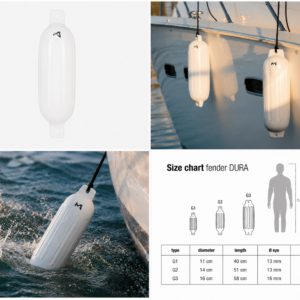 Parabordo gonfiabile Mesle Boat Fender Dura, dettaglio