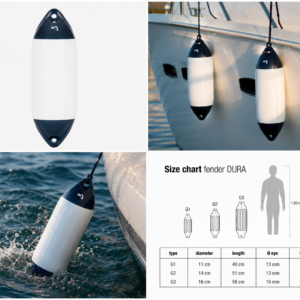 Parabordo gonfiabile Mesle Boat Fender Ultra, dettaglio