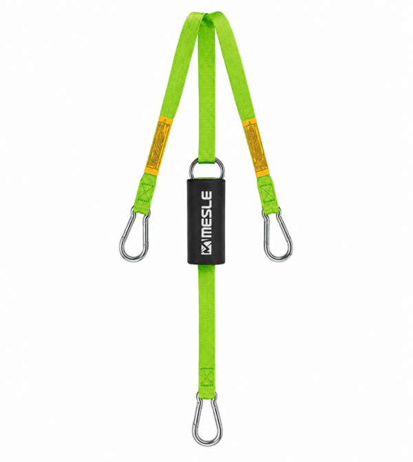 Mesle Tow Harness Centrix 2P Lime Braga di Traino Autocentrante 2 Persone