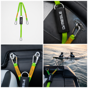 MESLE Centrix 2P Triangolo Traino 366 cm Lime vista 2