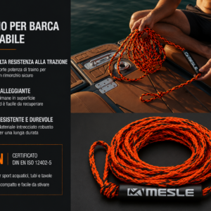 Mesle Towrope 2P 50' Corda Traino Gonfiabili Barca 2 Persone vista 2