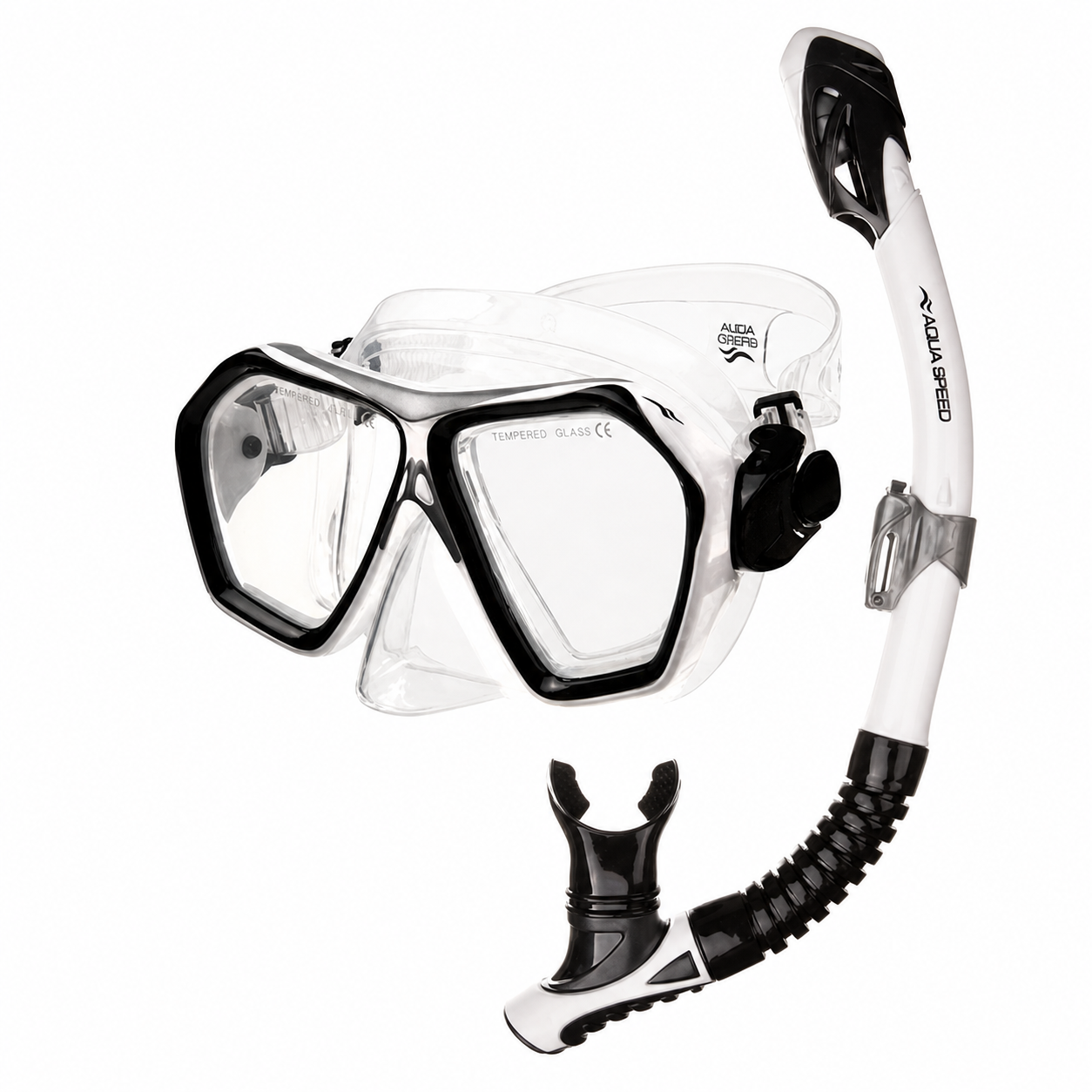 Set Snorkeling Bambini Aqua Speed Alize Samos 07 con Sacca Nero