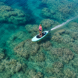 Kit SUP Waydoo Subnado, vista in acqua