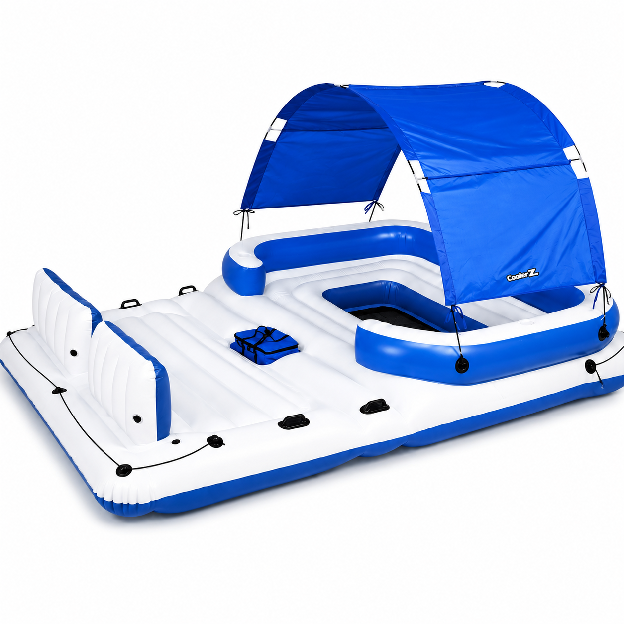 Isola Galleggiante Gonfiabile Piscina HyperPool Premium 390x275 cm