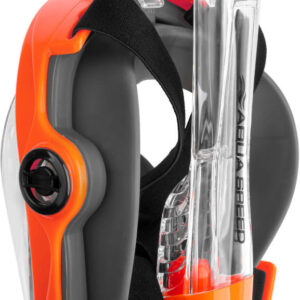 Maschera Snorkeling Aqua Speed Spectra 2.0 S/M Arancione vista 2