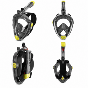 Maschera Snorkeling Aqua Speed Spectra 2.0 L/XL Nera vista 2