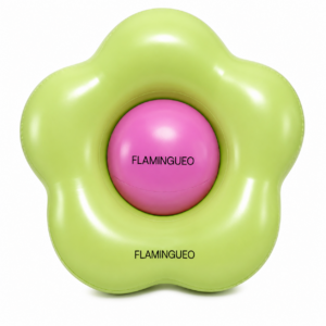 Salvagente Gonfiabile Fiore Verde BONNIE Flamingueo