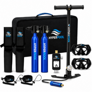 Mini Bombola Sub da 0,5 L - Kit Professionale HyperPool