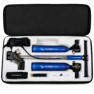 HyperPool Kit Subacqueo Duo 2×0,5 L con Pompa set e accessori