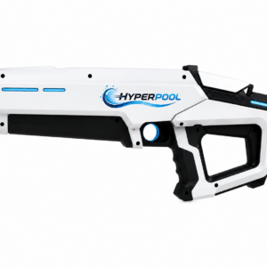 Pistola ad Acqua Elettrica HyperPool bianca e nera