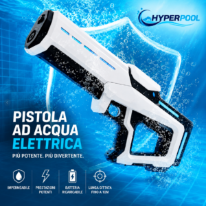 HyperPool 60B Pistola ad Acqua Elettrica Bianca vista 3