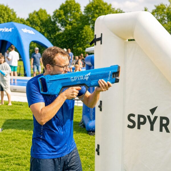 SpyraDash Blaster ad Acqua Manuale Rosso vista 5