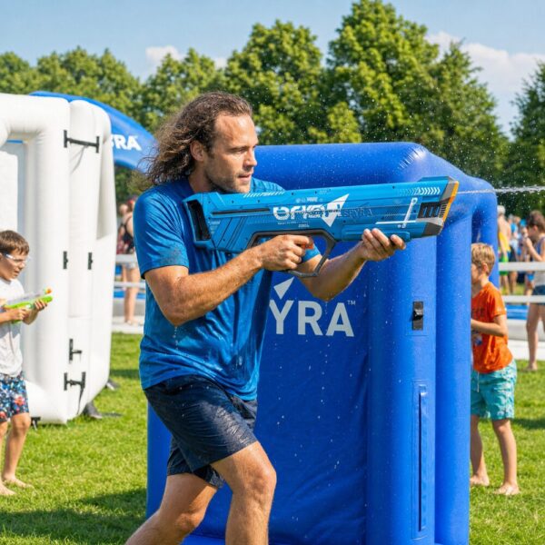 SpyraDash Blaster ad Acqua Manuale Rosso vista 4
