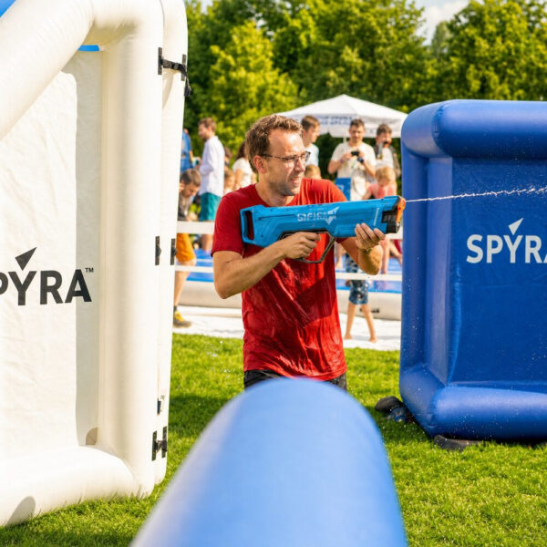 SpyraDash Blaster ad Acqua Manuale Rosso vista 6