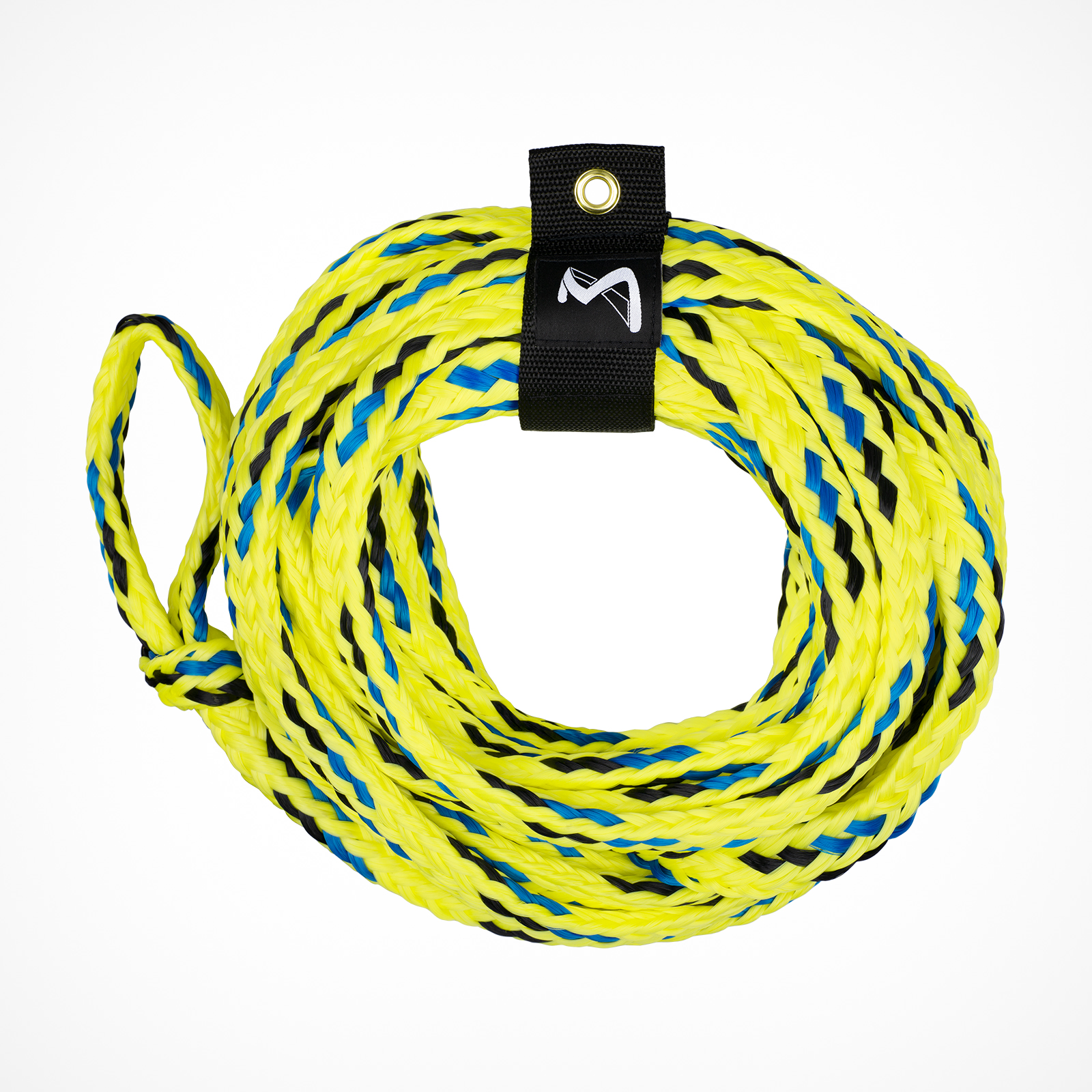 Corda da Traino 6P 60' PE Giallo Blu