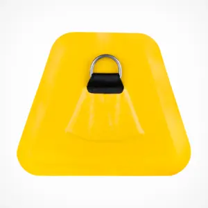 MESLE attacco corda di traino per Skibob Pro HD giallo
