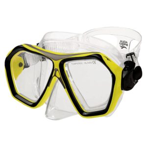 Aqua Speed Set Snorkeling Blaze + Borneo Giallo vista 3