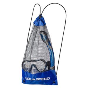 Aqua Speed Set Snorkeling JAVA + ELBA Blu vista 4