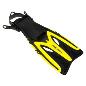 Pinne Aqua Speed EON gialle - vista 2