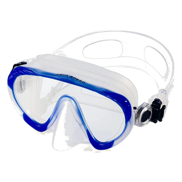 Aqua Speed Maschera da Snorkeling NEO Blu