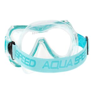 Aqua Speed Maschera da Snorkeling RAY FS Turchese vista 2