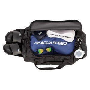 Aqua Speed Borsone Sportivo Duffle Bag M Nero col.07 vista 4