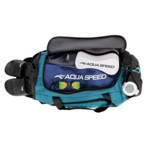 Aqua Speed Borsone Sportivo Duffle Bag L Blu col.27 vista 4
