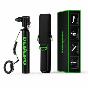 DEDEPU S3000 PA mini bombola sub da 0,5 L nera