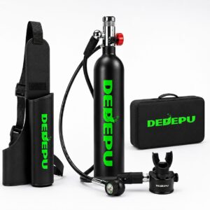 Kit DEDEPU S5000 PA con bombola, regolatore, manometro e borse
