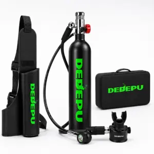Kit DEDEPU S5000 PA con bombola, regolatore, manometro e borse