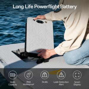 Waydoo Flyer EVO Pro Plus eFoil 90 L 6000 W batteria