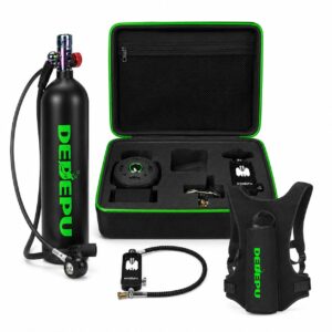 DEDEPU S5000 PA nera con bombola e regolatore