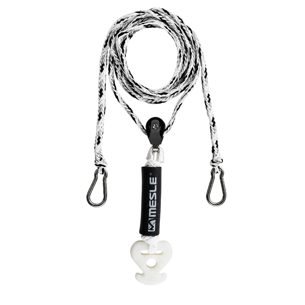 MESLE Pulley 2P DLX Triangolo di Traino 305 cm – Bianco