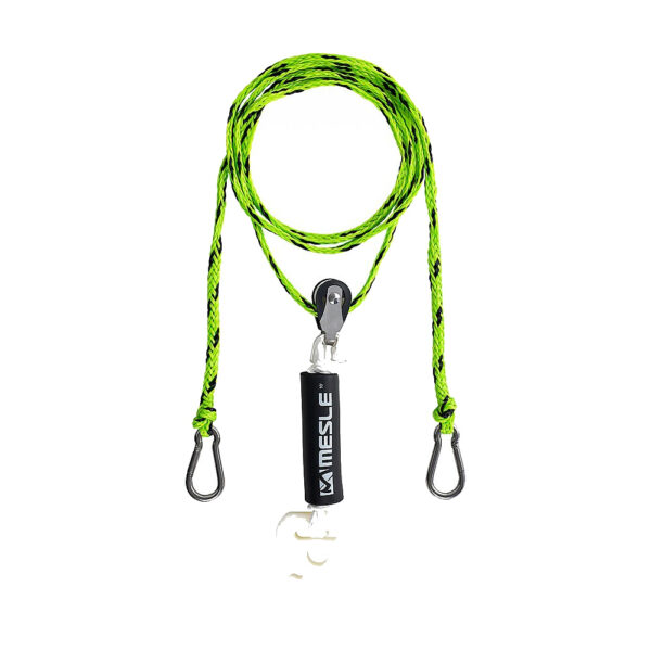 MESLE Pulley 2P DLX Triangolo di Traino 274 cm – Lime