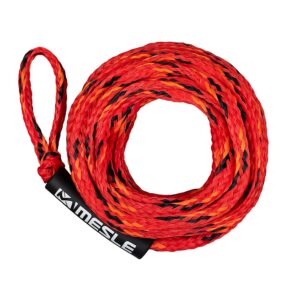 MESLE Corda da Traino 3P 55' per Tube 16,8 m Lime/Nera vista 3
