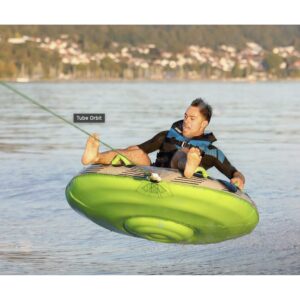 MESLE Orbit Tube Trainabile 1–2 Persone 152 cm Argento in utilizzo
