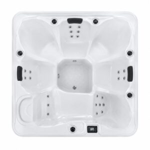 MSpa OSLO Sapphire F-SA063W Quadrata per 6 Persone vista 2