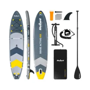 REBEL ACTIVE RBA-4500 Grigio SUP gonfiabile Touring 350 cm kit completo