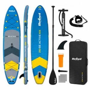 REBEL ACTIVE RBA-4500 SUP Gonfiabile Touring 350 cm – Blu