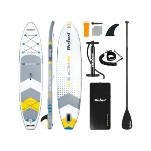 REBEL ACTIVE RBA-4500 Bianco SUP gonfiabile Touring 350 cm kit completo