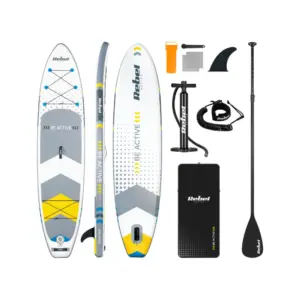 REBEL ACTIVE RBA-4500 Bianco SUP gonfiabile Touring 350 cm kit completo