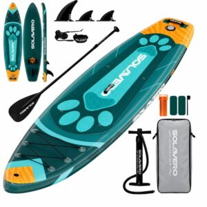 SOLAVERO Pet Style SUP Gonfiabile 350 cm – Kit Completo
