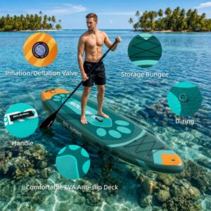 SOLAVERO Pet Style SUP 350×89×15 cm vista 4