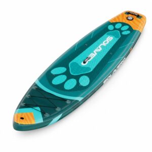 SOLAVERO Pet Style SUP 350×89×15 cm vista posteriore