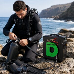 DEDEPU DDP-EC2 Compressore Elettrico 12 V 250 W vista 4
