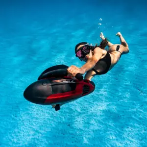 SUBLUE VAPOR Scooter Aventurine Red 384,8 Wh vista 4
