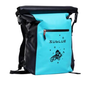 SUBLUE WhiteShark MixPro Black Gold Scooter Subacqueo vista posteriore
