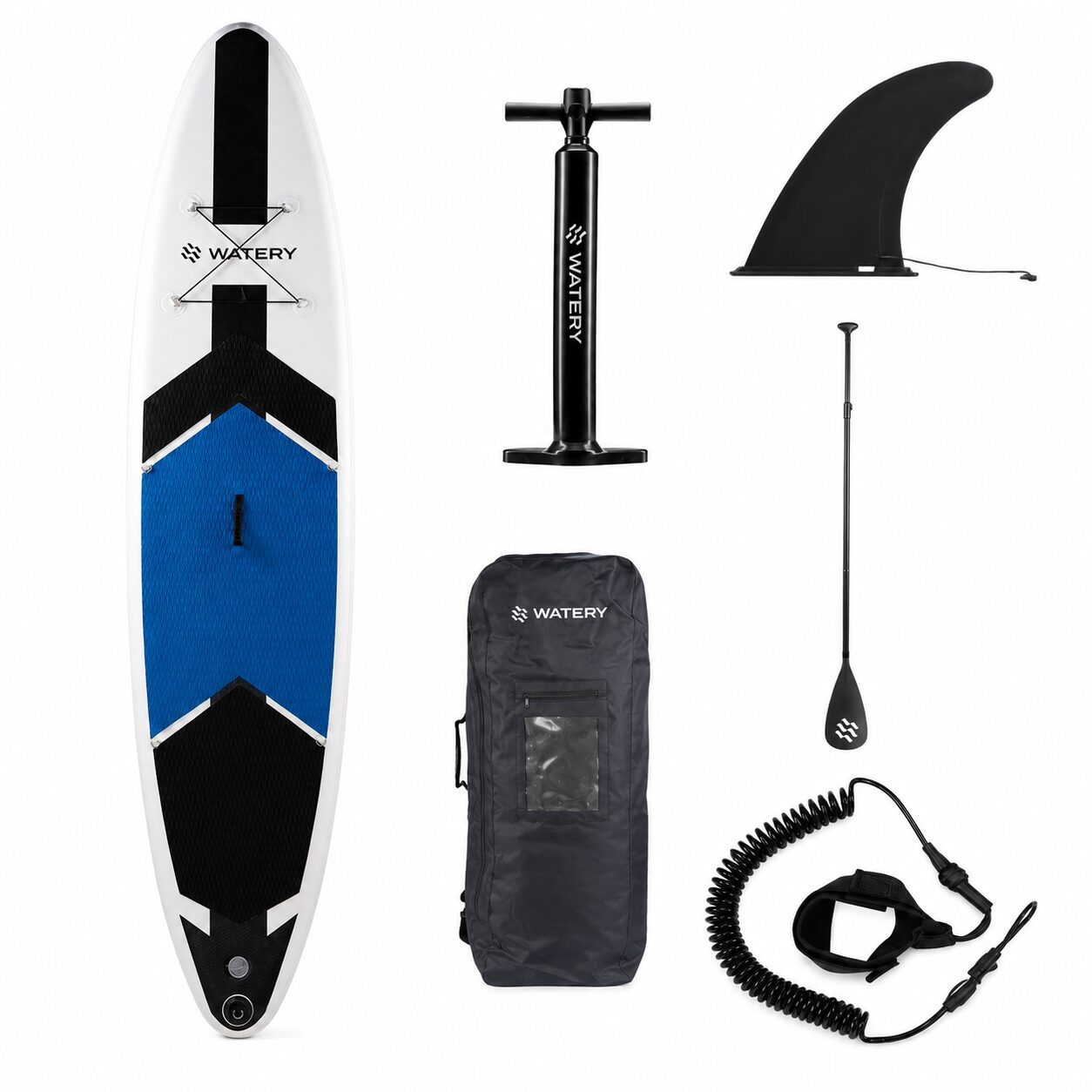 Watery Global 10'6 SUP Gonfiabile Allround – Blu